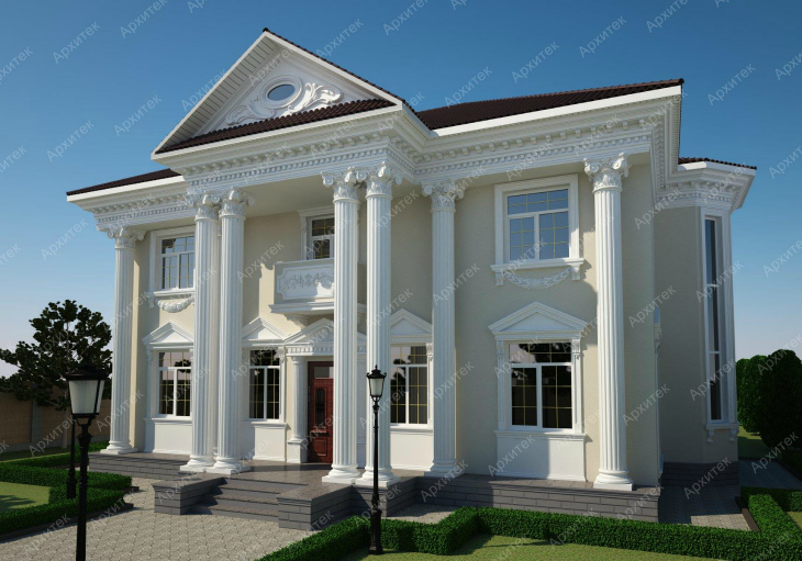 Дизайн дома в г. Долгопрудный Московская область