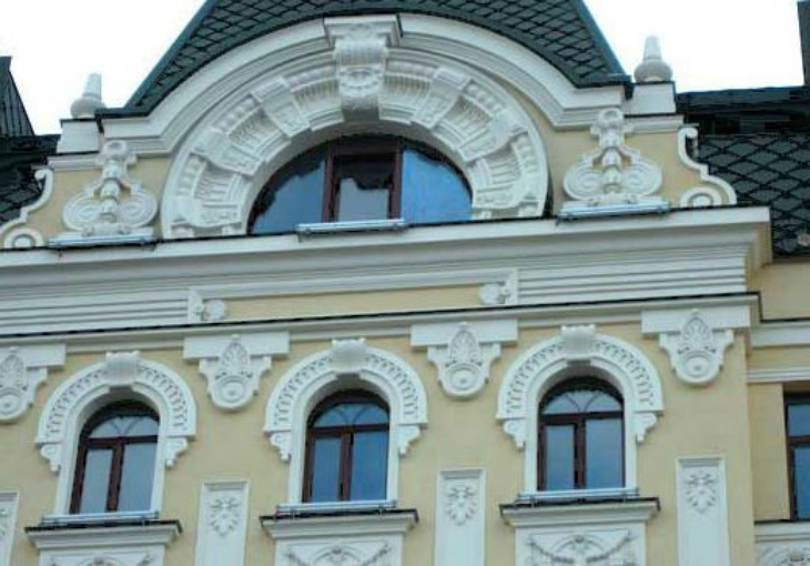 Декоративные архитектурные украшения для фасадов домов