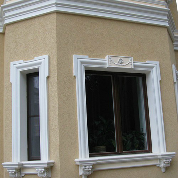 Фасадный декор в Кропоткине: Облегченный вариант тяжелого декора